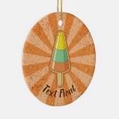 Cone Shaped Sorbet Stick Keramik Ornament (Rechts)
