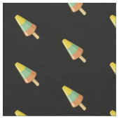 Cone Shaped Sorbet Stick Pattern Stoff (Nahaufnahme)