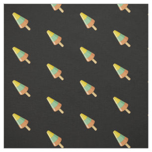 Cone Shaped Sorbet Stick Pattern Stoff