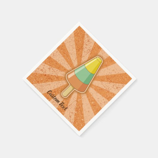 Cone Shaped Sorbet Stick Serviette (Ecke)