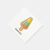 Cone Shaped Sorbet Stick Serviette (Ecke)