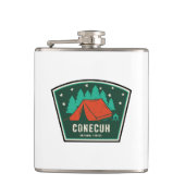 Conecuh National Forest Camping Flachmann (Vorderseite)