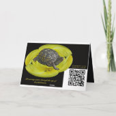 Coneflower Anfang-Glückwunsch-Einzelteile Karte (Rückseite)