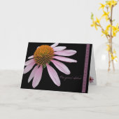 Coneflower Anfang-Glückwunsch-Einzelteile Karte (Gelbe Blume)