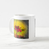 Coneflower Art #2 Kaffeetasse (Vorderseite Links)