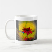 Coneflower Art #2 Kaffeetasse (Links)
