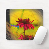Coneflower Art #2 Mousepad (Mit Mouse)