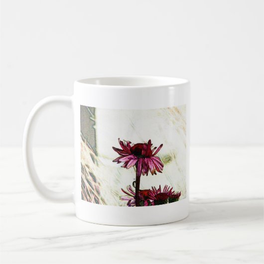 Coneflower Art Kaffeetasse (Links)