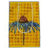 Coneflower-Geschenktasche Mittlere Geschenktüte (Rückseite)