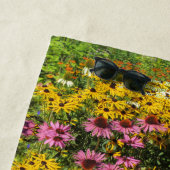 Coneflowers, Schwarzes mit Augen Susans, Echinacea Strandtuch (Beispiel)