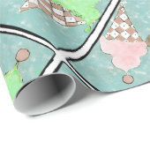 Conehead Himmels-Eiscreme-Packpapier! Geschenkpapier (Rolleneckpunkt)