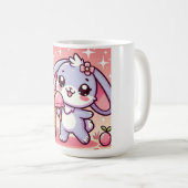 conejito con helado kaffeetasse (VorderseiteRechts)