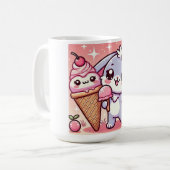 conejito con helado kaffeetasse (Vorderseite Links)