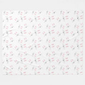 Conejo blanco fleecedecke (Vorderseite (Horizontal))