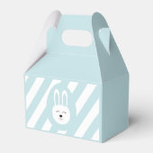 Conejo de Pascua azul Geschenkschachtel (Rückseite)