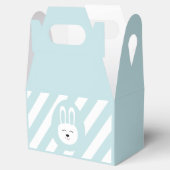 Conejo de Pascua azul Geschenkschachtel (Geöffnet)