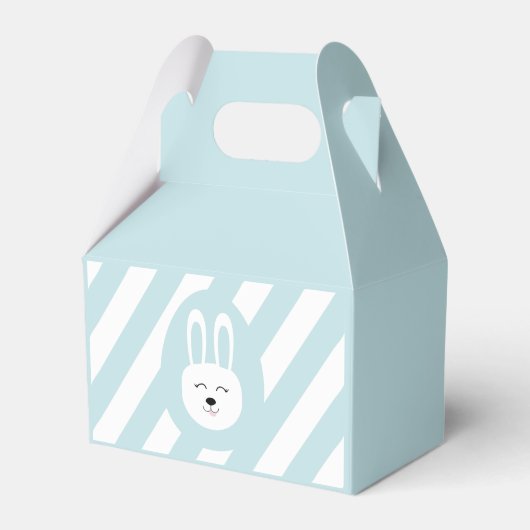 Conejo de Pascua azul Geschenkschachtel (Vorderseite)