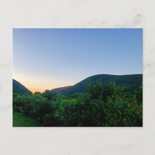 Conemaugh Landschaftlich Gap Overlook, Johnstown,  Postkarte (Vorderseite)