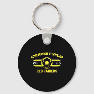 Conemaugh Township Red Raiders Fußball Byll 2025 Schlüsselanhänger