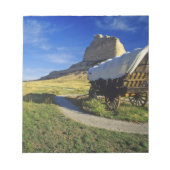 Conestoga Waggon bei Scottsbluff National Notizblock (Vorderseite)