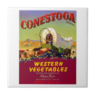 Conestoga Western-Gemüse Fliese