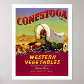 Conestoga Western Gemüse Poster (Vorne)
