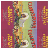 Conestoga Western Gemüse Stoff (Nahaufnahme)