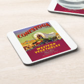 Conestoga Western Gemüse Untersetzer (Linke Seite)