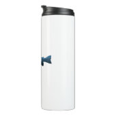 Conesus Lake New York Fish Thermosbecher (Nach rechts gedreht)