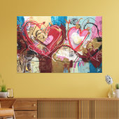 Conexões Apaixonadas Leinwanddruck (Insitu (Wohnzimmer))