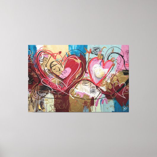 Conexões Apaixonadas Leinwanddruck (Vorderseite)