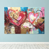 Conexões Apaixonadas Leinwanddruck (Insitu (Holzboden))