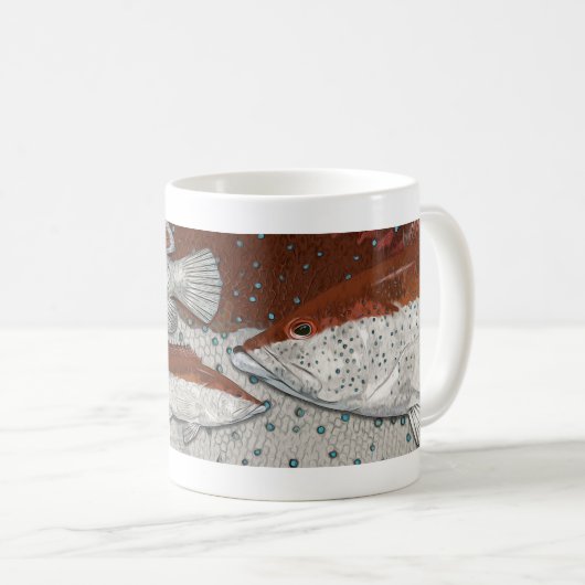 Coney Grouper Bicolor-Phase Kaffeetasse (VorderseiteRechts)