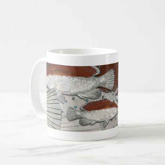 Coney Grouper Bicolor-Phase Kaffeetasse (Vorderseite Links)