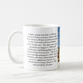 Coney-Insel-Leuchtturm, New- YorkTasse Kaffeetasse