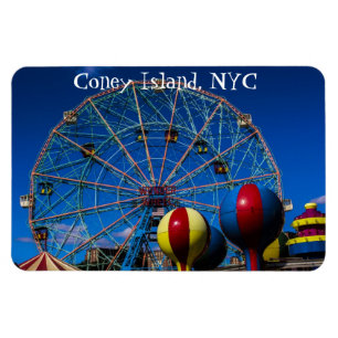 Coney-Insel-New- York CityFoto Magnet