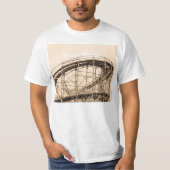 Coney-Insel-Rollen-Untersetzer T-Shirt (Vorderseite)