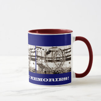 Coney Island Antique View Looping Roller Coaster Tasse