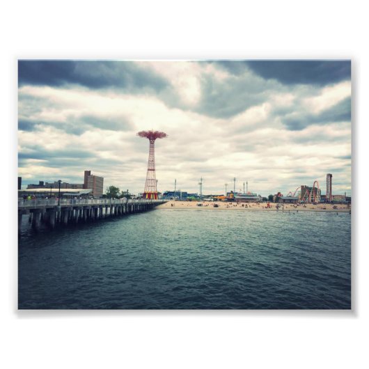 Coney Island Beach Fotodruck (Vorne)
