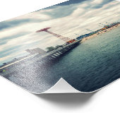 Coney Island Beach Fotodruck (Ecke)