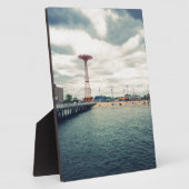 Coney Island Beach Panorama Fotoplatte (Seite)