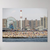 Coney Island Beach Poster (Vorne)