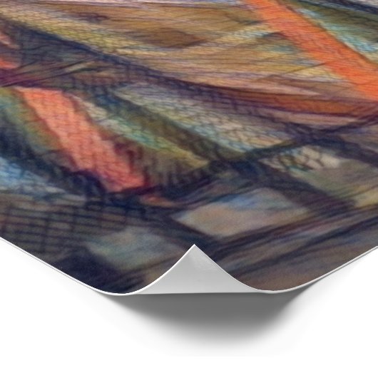 Coney Island Cyclone Poster (Ecke)