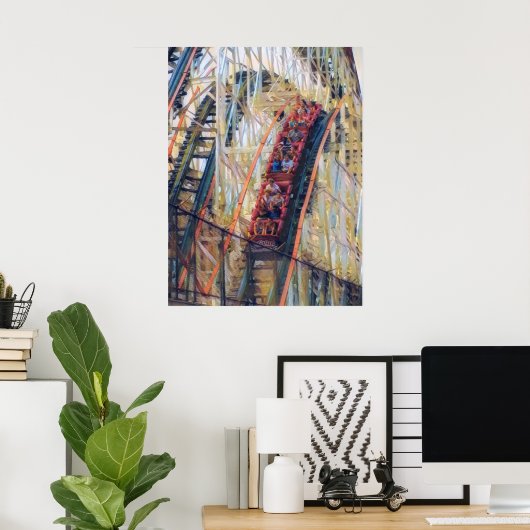 Coney Island Cyclone Poster (Heimbüro)