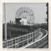 Coney Island Glasuntersetzer (Vorderseite)