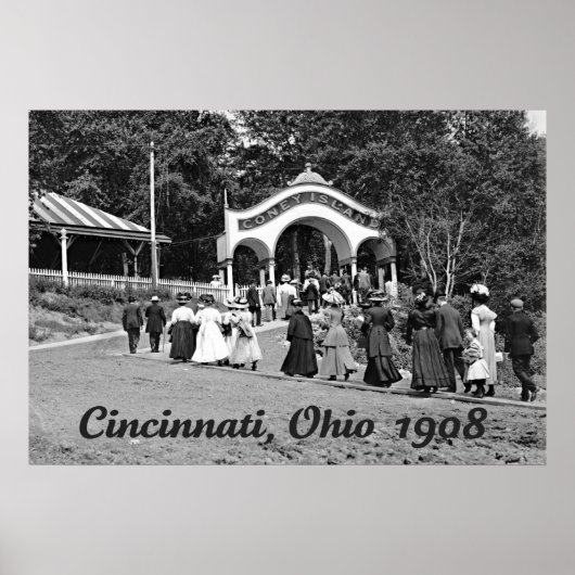 Coney Island Intrance Poster (Vorne)