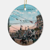 Coney Island Keramik Ornament (Links)