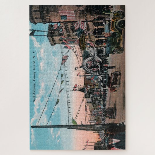 Coney Island Large Puzzle (Vertikal)