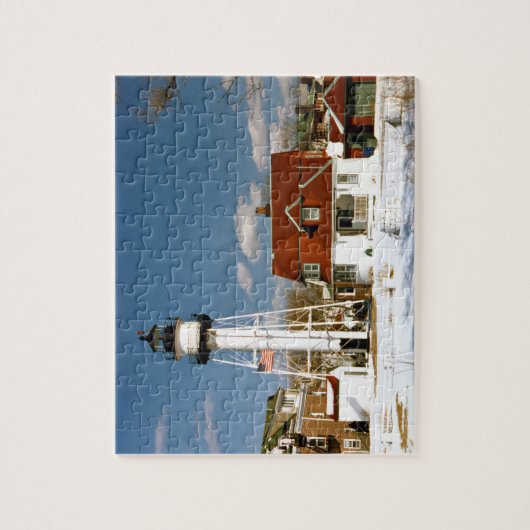Coney Island-Leuchtturm, New York Puzzle (Vertikal)