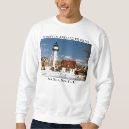 Coney Island-Leuchtturm, Seetor New York Sweatshirt
